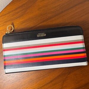 Kate Spade Saturday Stripe Zip Wallet